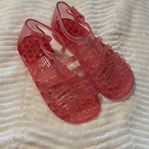 Pink Jelly Sandals